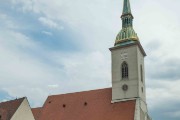 one of many churches in Bratislava